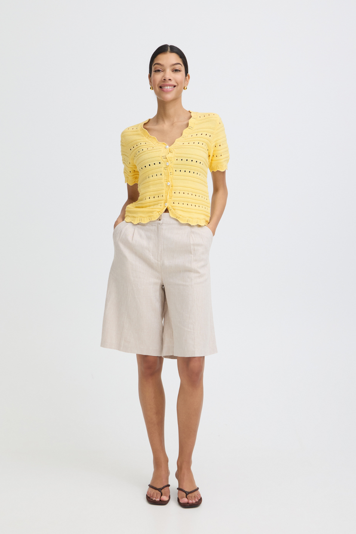 b.young Naski Short Sleeve Cardigan b.young