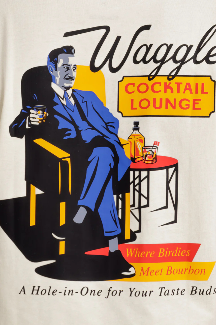 Waggle Cocktail Lounge T-Shirt WAGGLE
