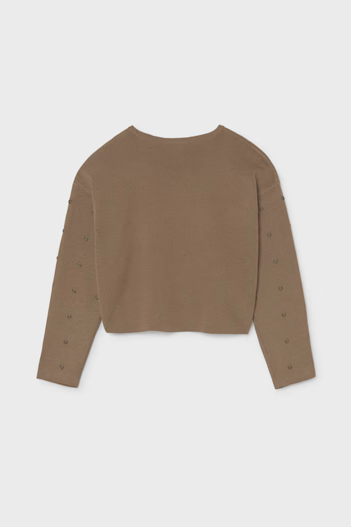 Mayoral Girl Studded Sweater