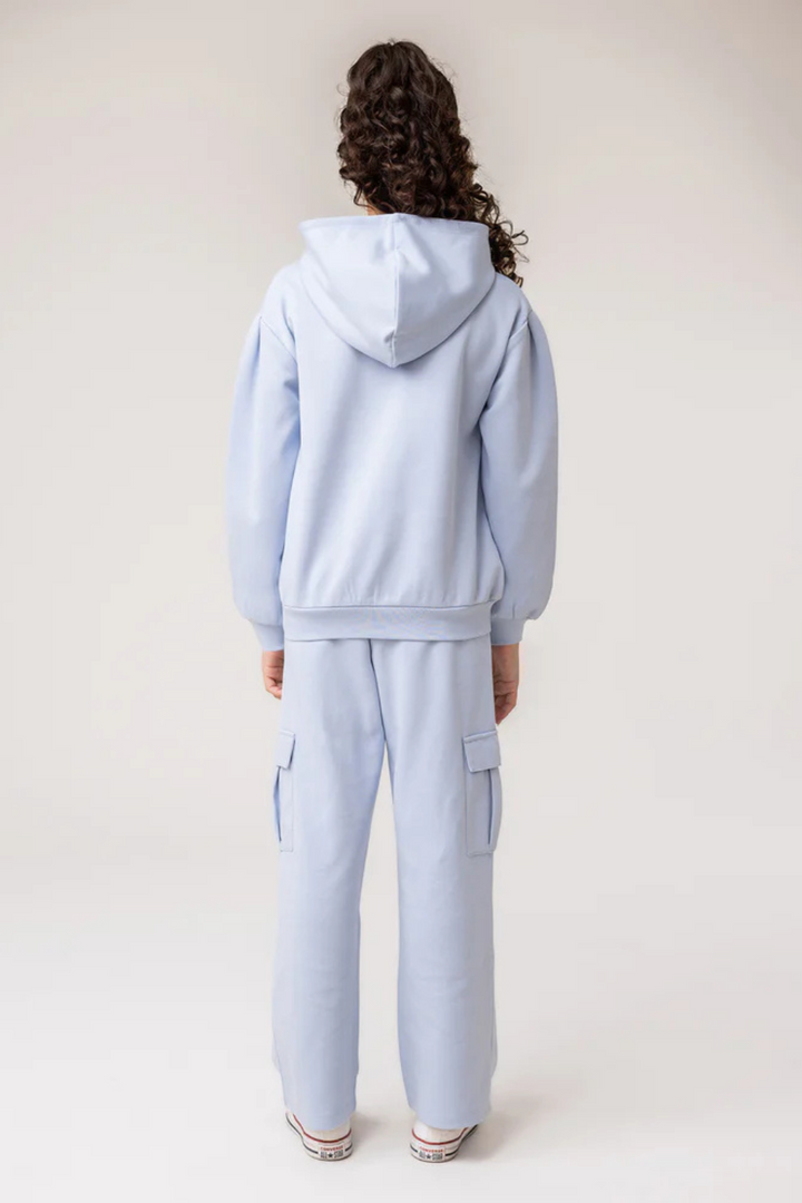 Pale Blue Hoodie