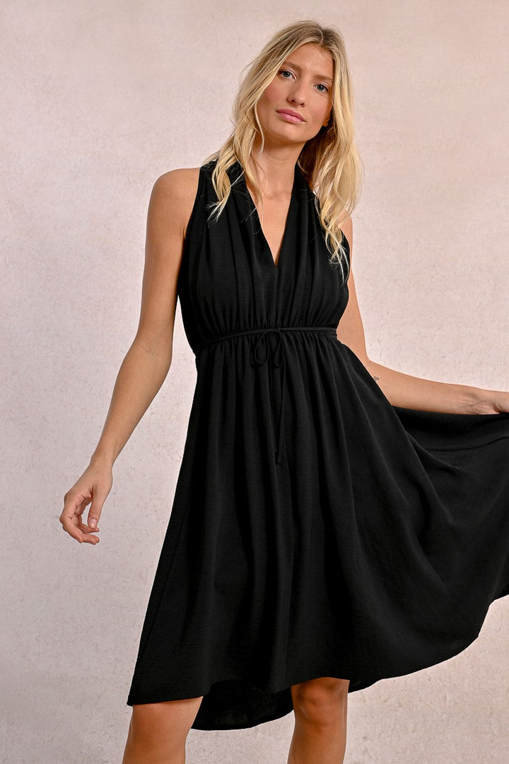 Short Pleated Dress