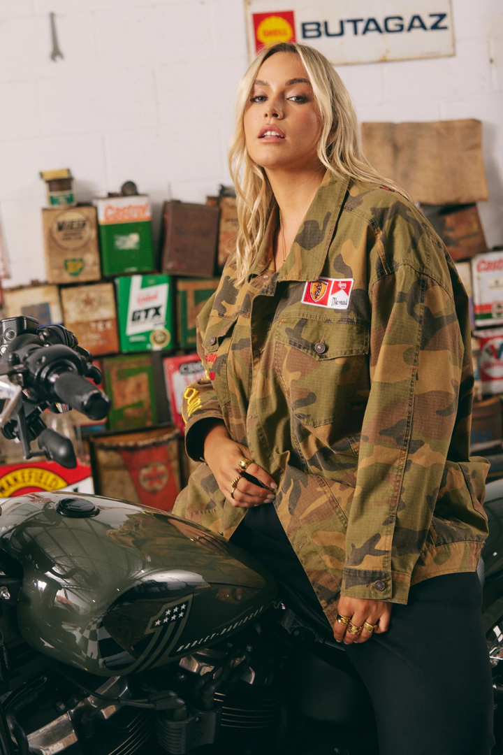 SABBI THE FLYING MERMAID JACKET CAMO SABBI