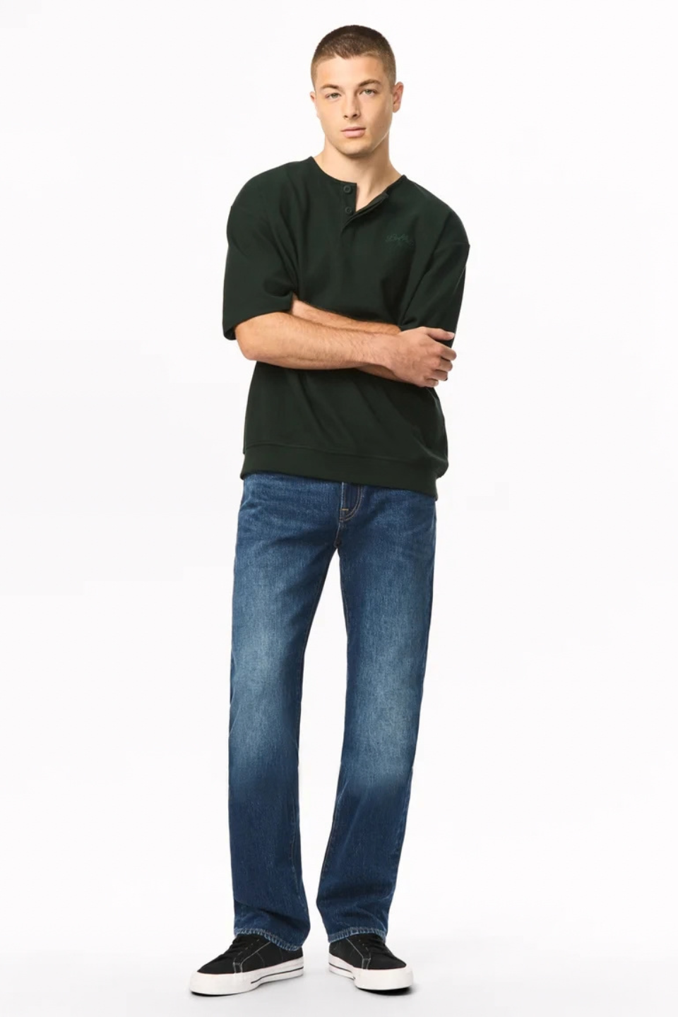 Buffalo Driven Relaxed Straight Jeans