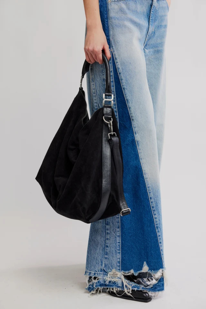 Free People Suzie Suede Slouch Tote