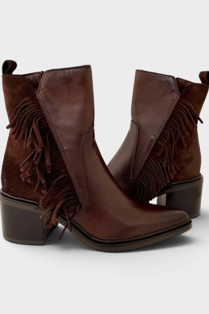 MJUS Chocolate Brown Leather Boot