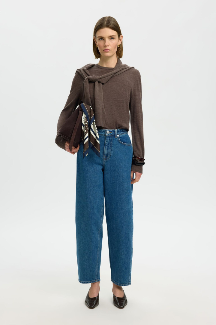 Selected Merino Wool Crewneck Pullover
