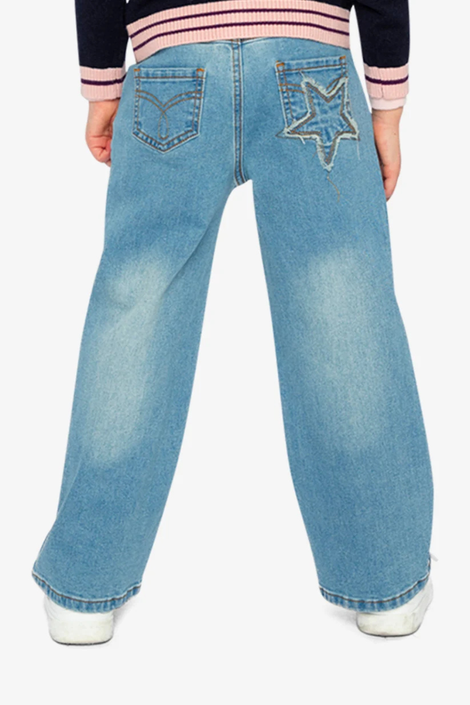 Deux Par Deux Jeans Navy Blue Denim