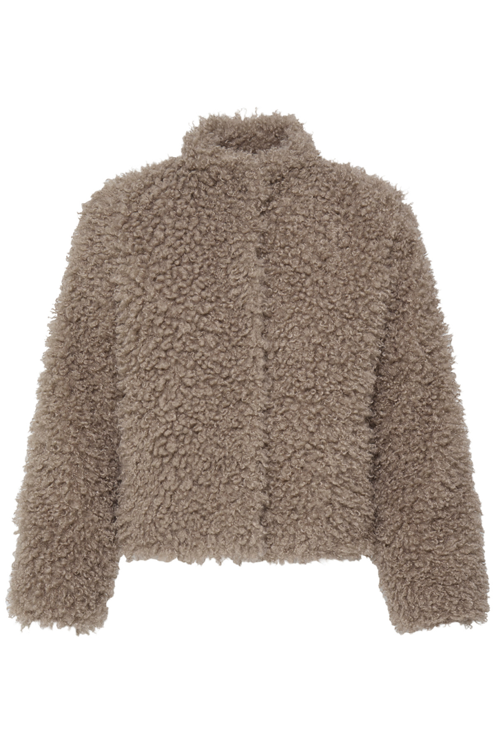 b.young Arinie Faux-Fur Jacket