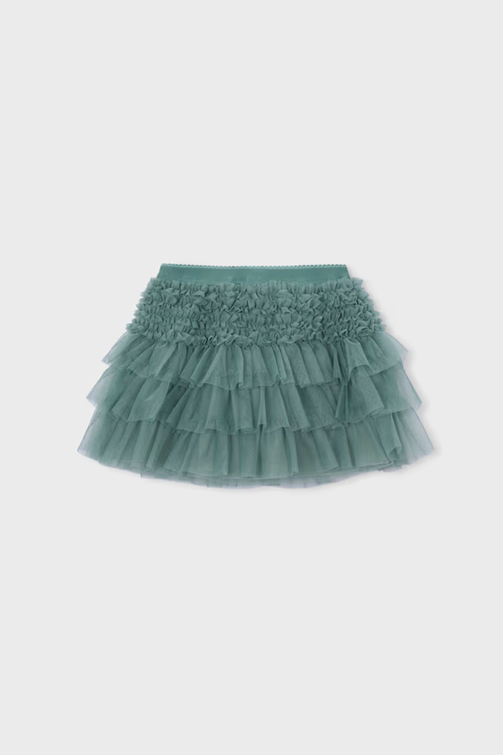 Mayoral Girl Ruffle Tulle Skirt