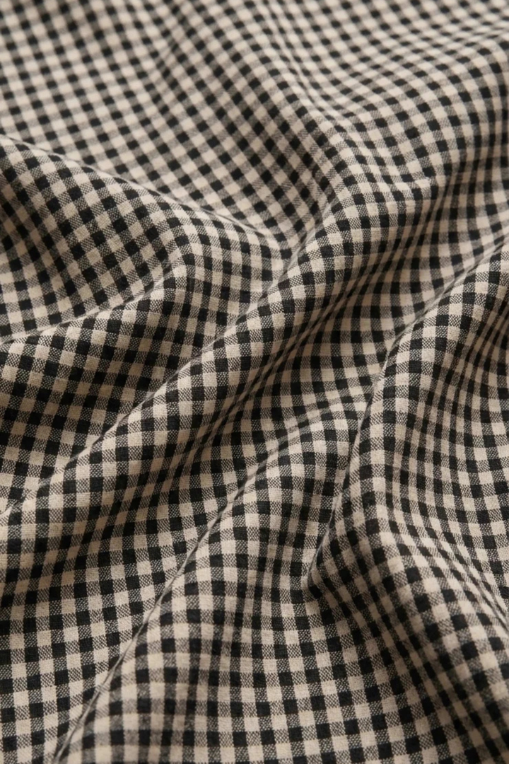 Z Supply Brooke Gingham Linen Maxi Skirt