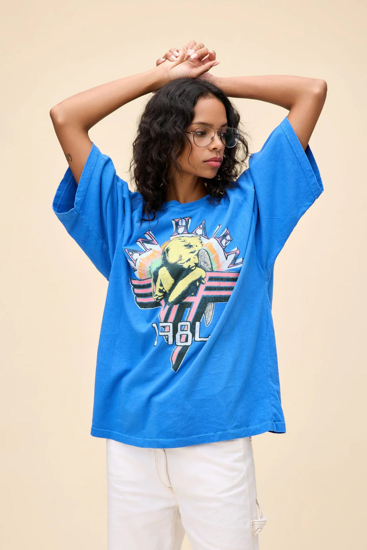 Van Halen 1984 Oversized Jersey Tee