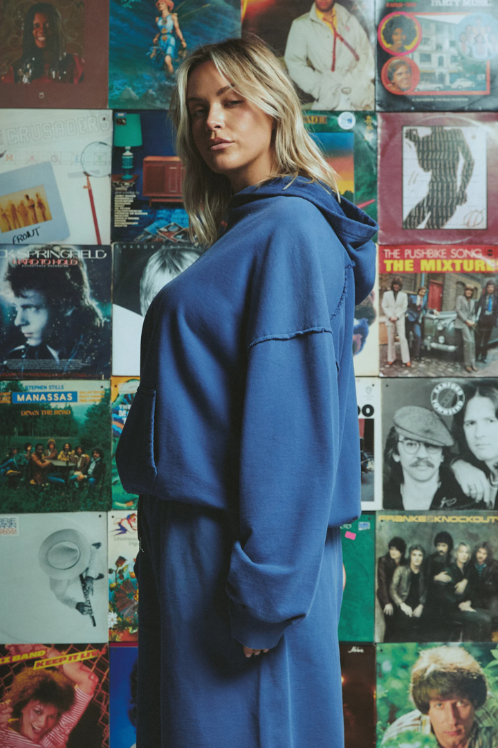 SABBI THE BASIC HOODIE - NAVY