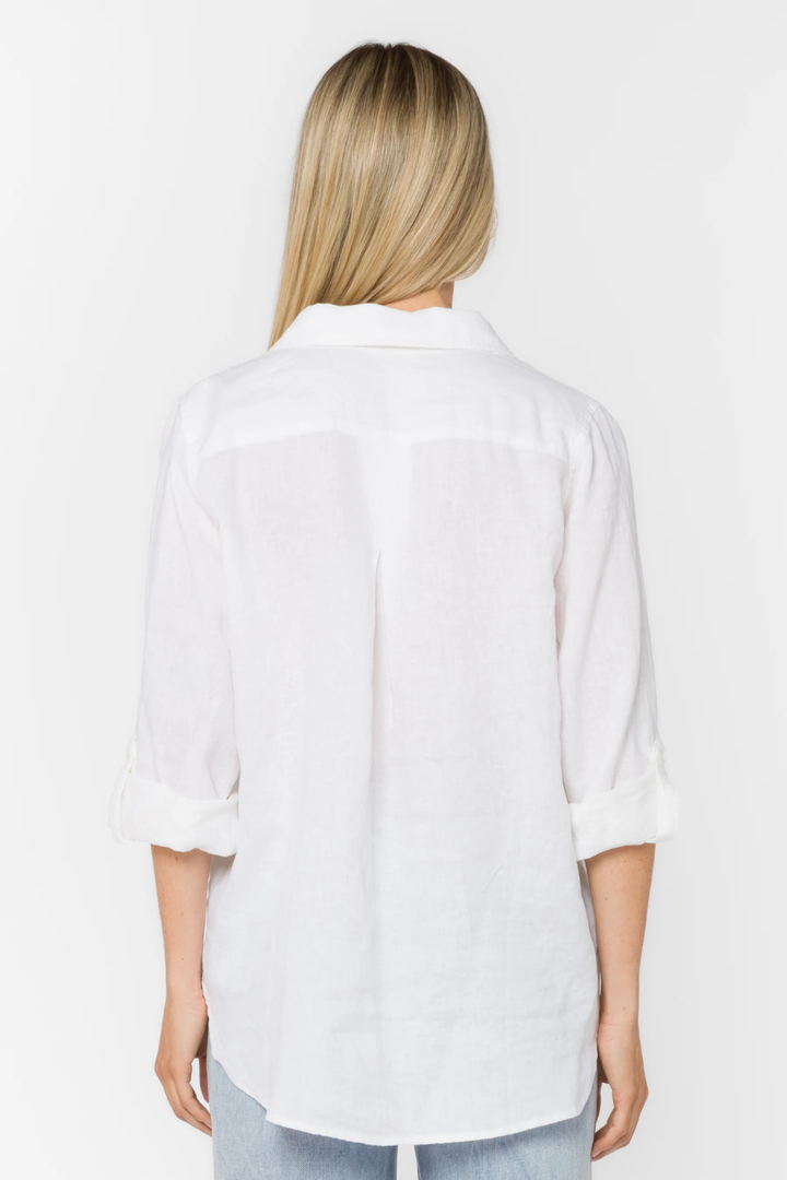 Elisa Optic White Shirt VELVET HEART