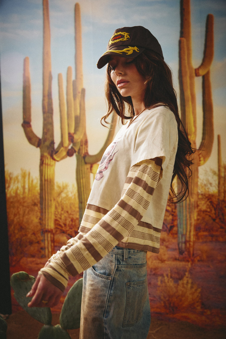 SABBI MANE CHARACTER ENERGY LONG SLEEVE TEE SABBI