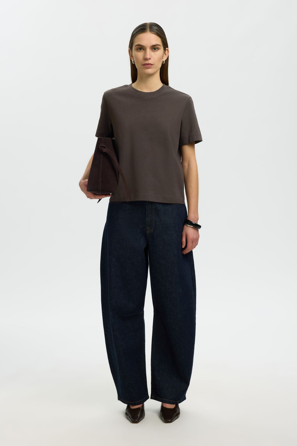 Selected Organic Cotton Boxy T-Shirt
