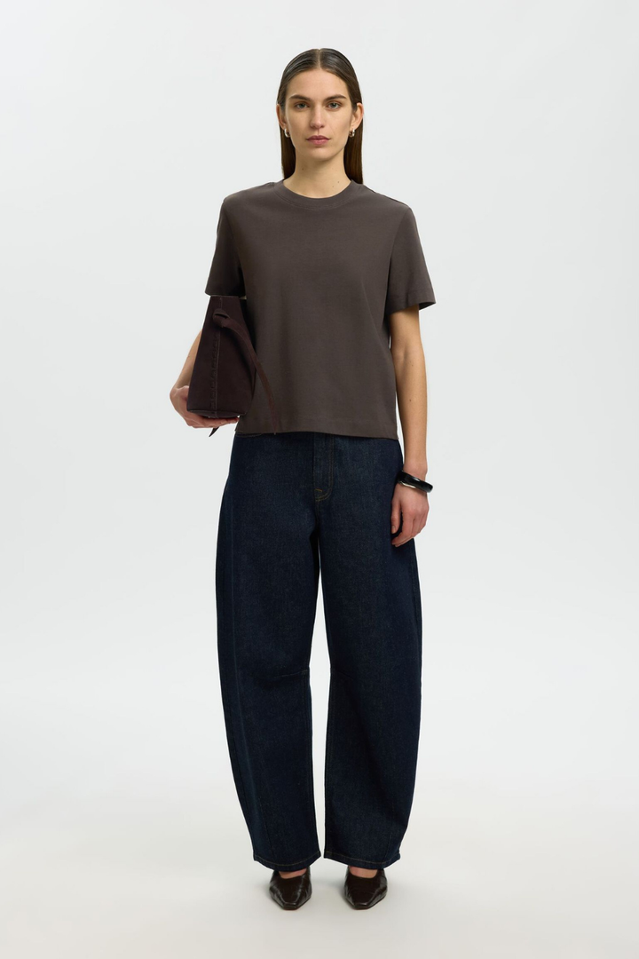 Selected Organic Cotton Boxy T-Shirt