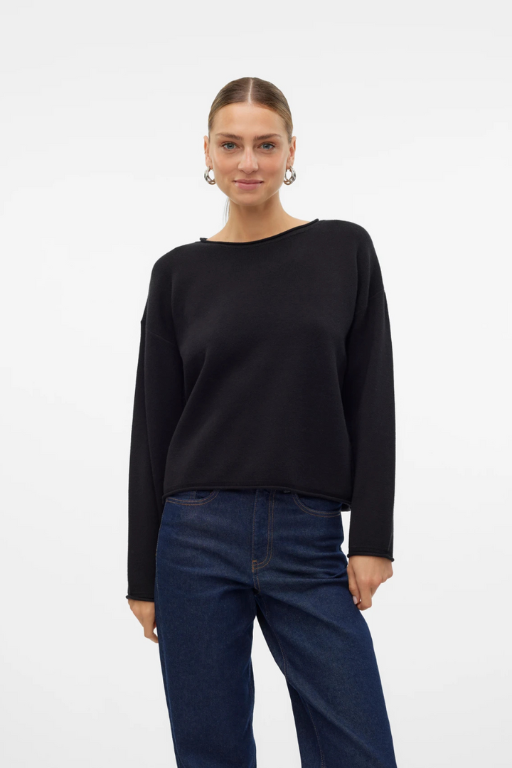 SABA Pullover in Black