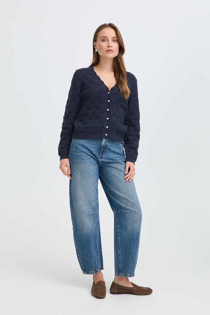 b.young Noppa Knit Cardigan