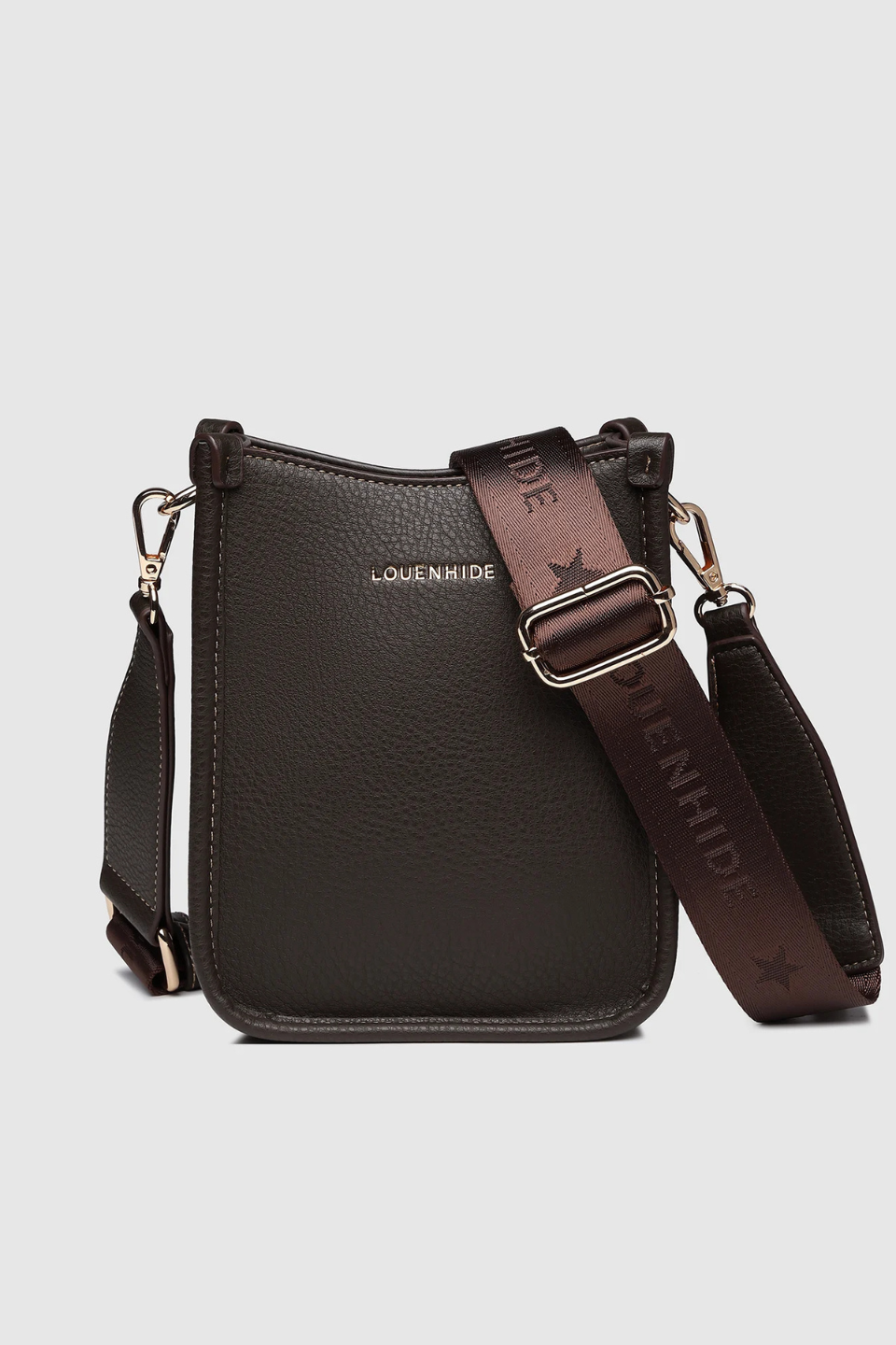 Parker Crossbody Bag in Chocolate