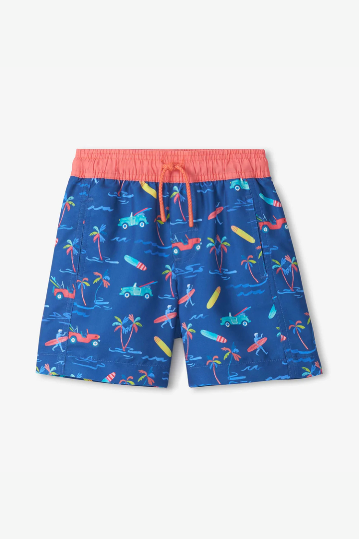 Tropical Swim Trunks - Hot Peppers Clothing
