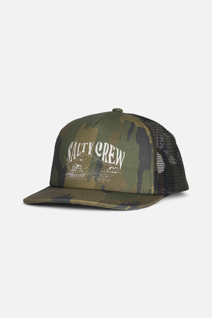 Salty Crew Good Times Boys Trucker - Camo