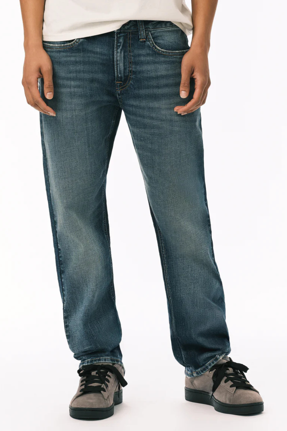 Relaxed Straight Driven Jeans - Hot Peppers Clothing