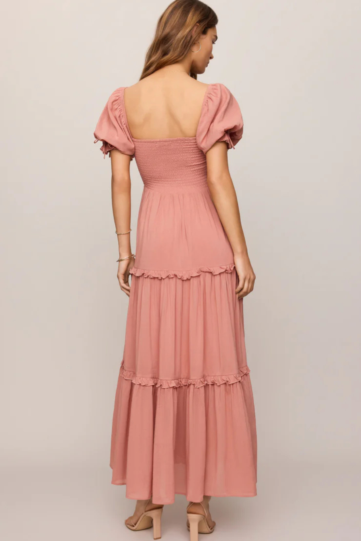 Z Supply Eliora Smocked Maxi Dress