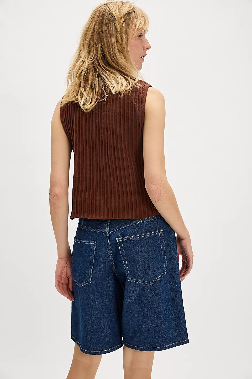 Tilly Vest in Honey Bronze