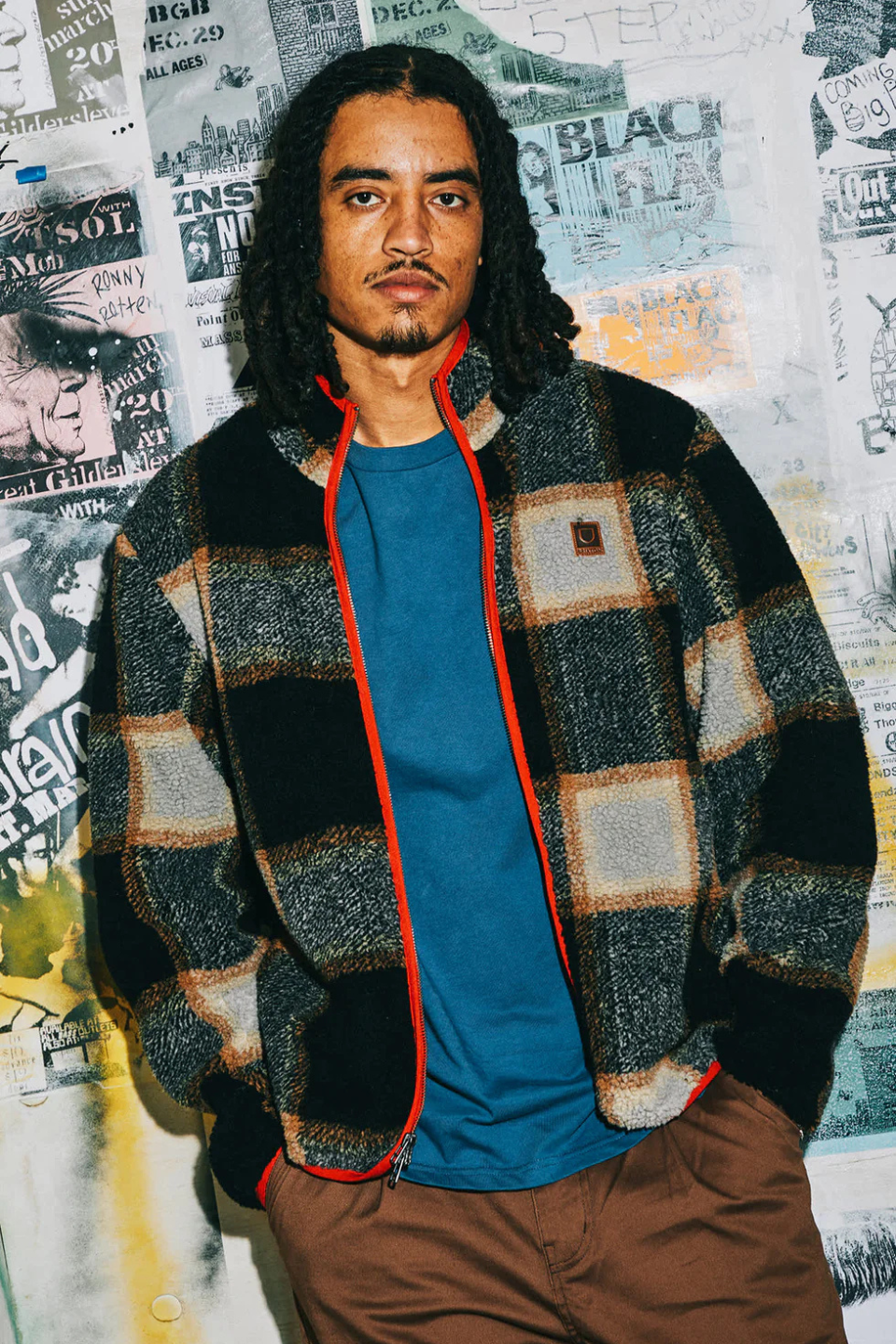 Buffalo Plaid Sherpa Full Zip