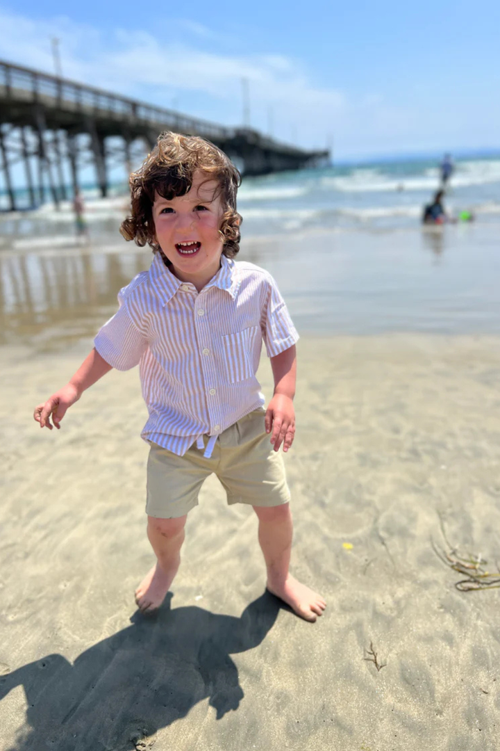 HUGO Stone Twill Boys Shorts