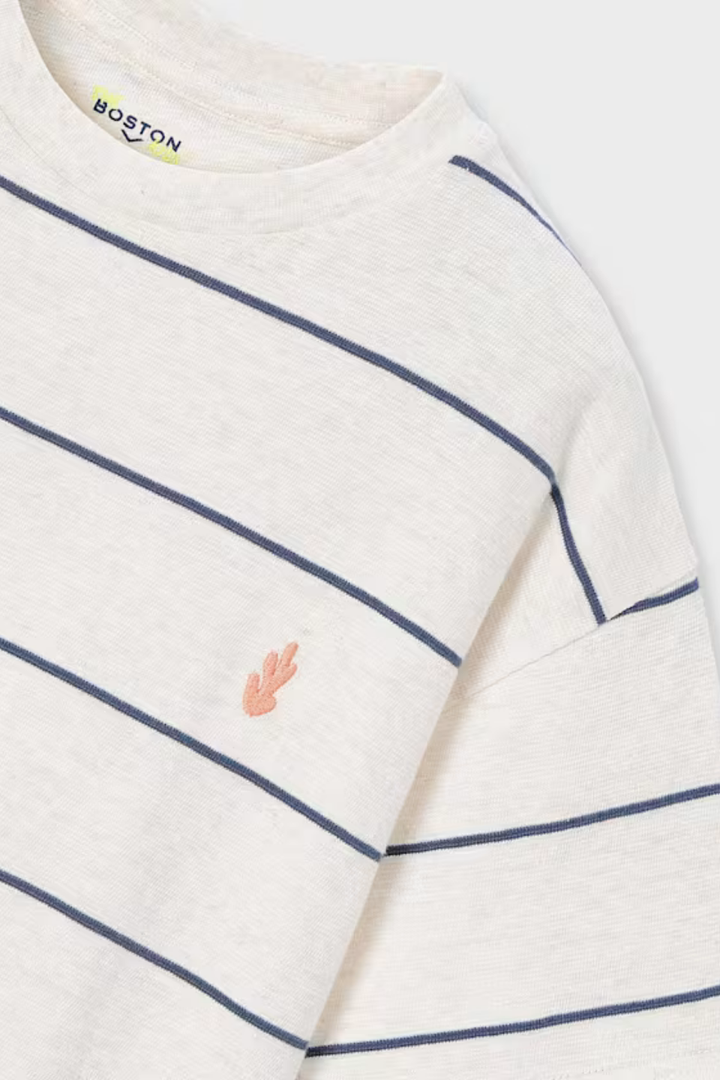 Boy Striped T-shirt Boston Kids
