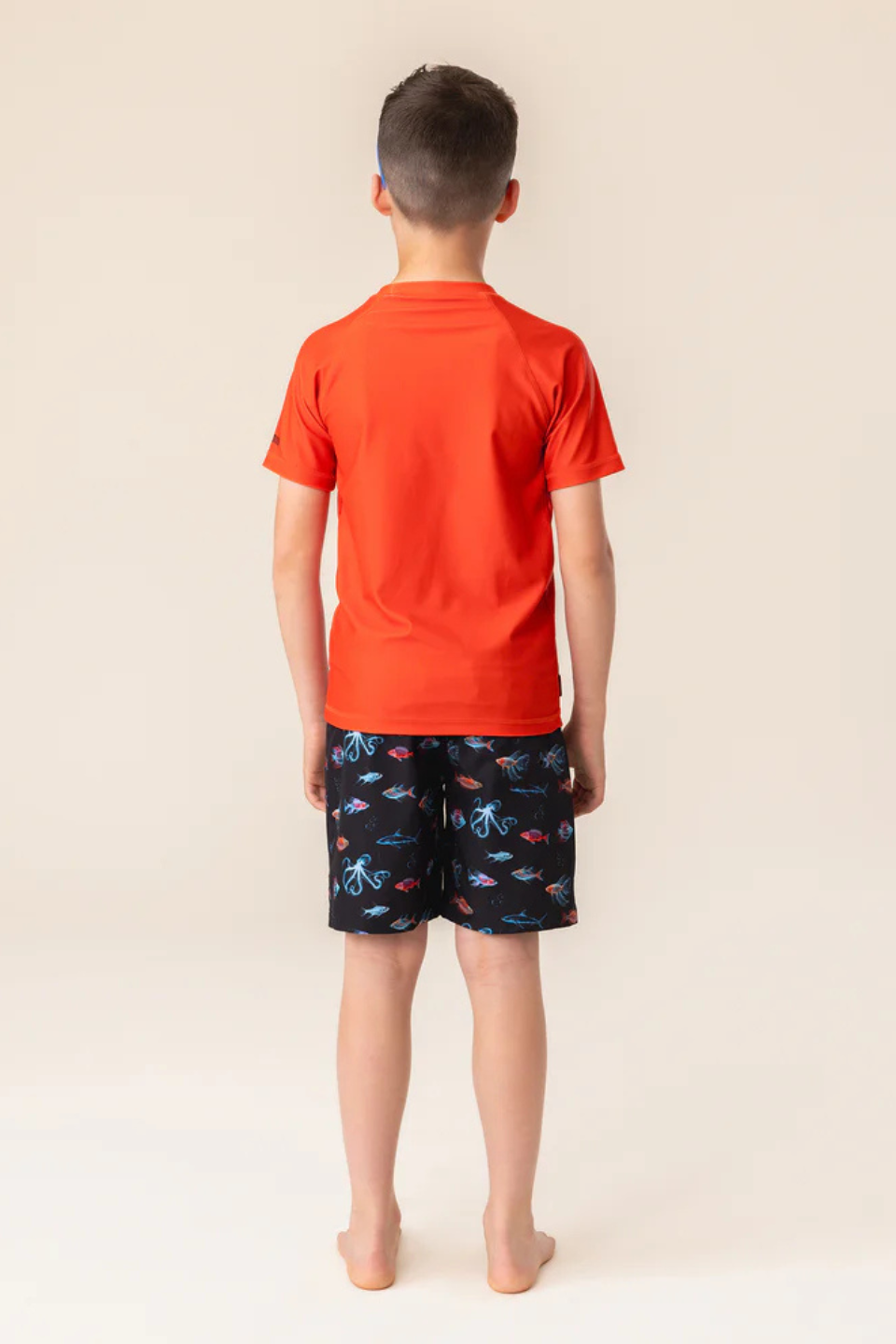 Black UV Swimsuit Shorts - Hot Peppers Clothing