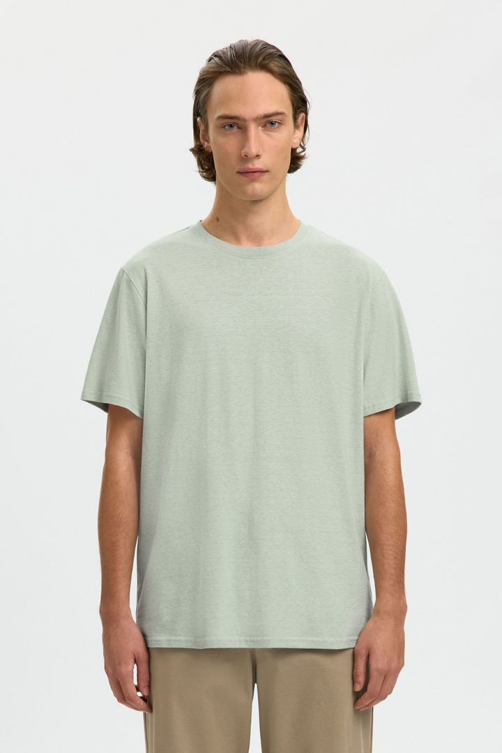 LINEN BLEND T-SHIRT - Hot Peppers Clothing
