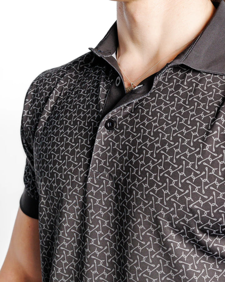 Gone Fishing Men's Polo