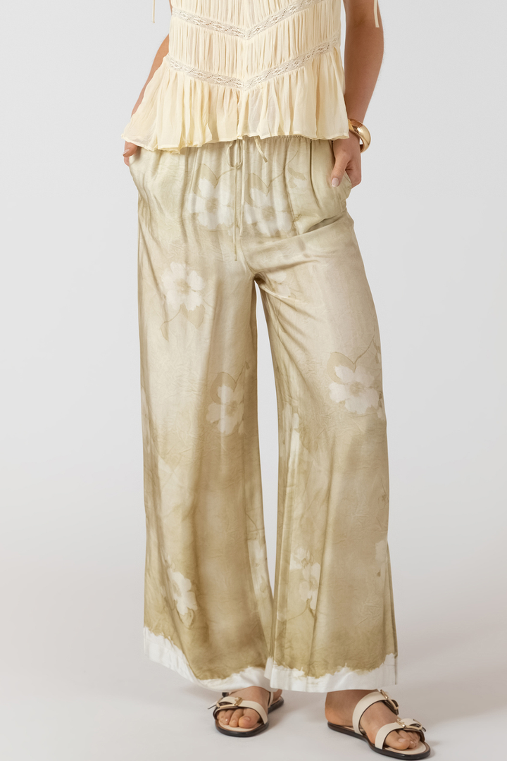 Dex Charlee Wide Leg Flowy Pants - Hot Peppers Clothing