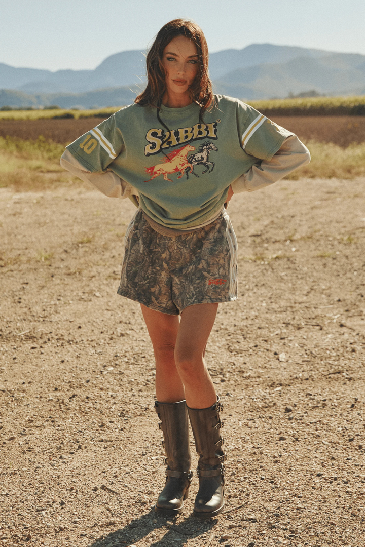 SABBI THE DESERT CAMO SHORTS SABBI