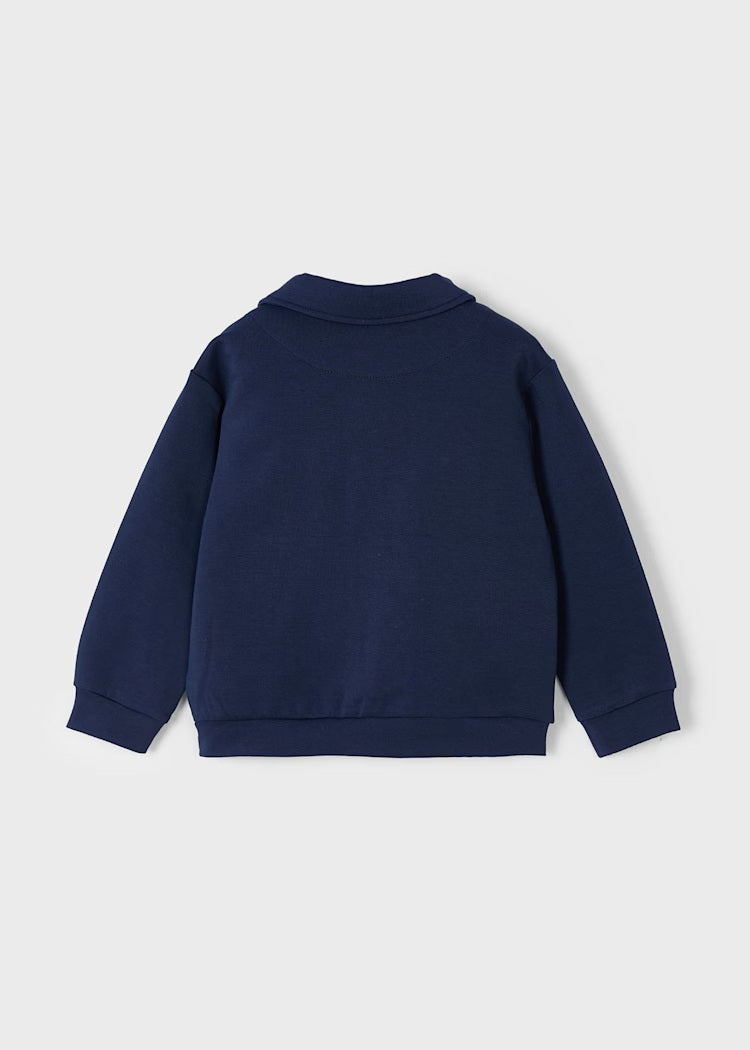 Zip jumper with pockets