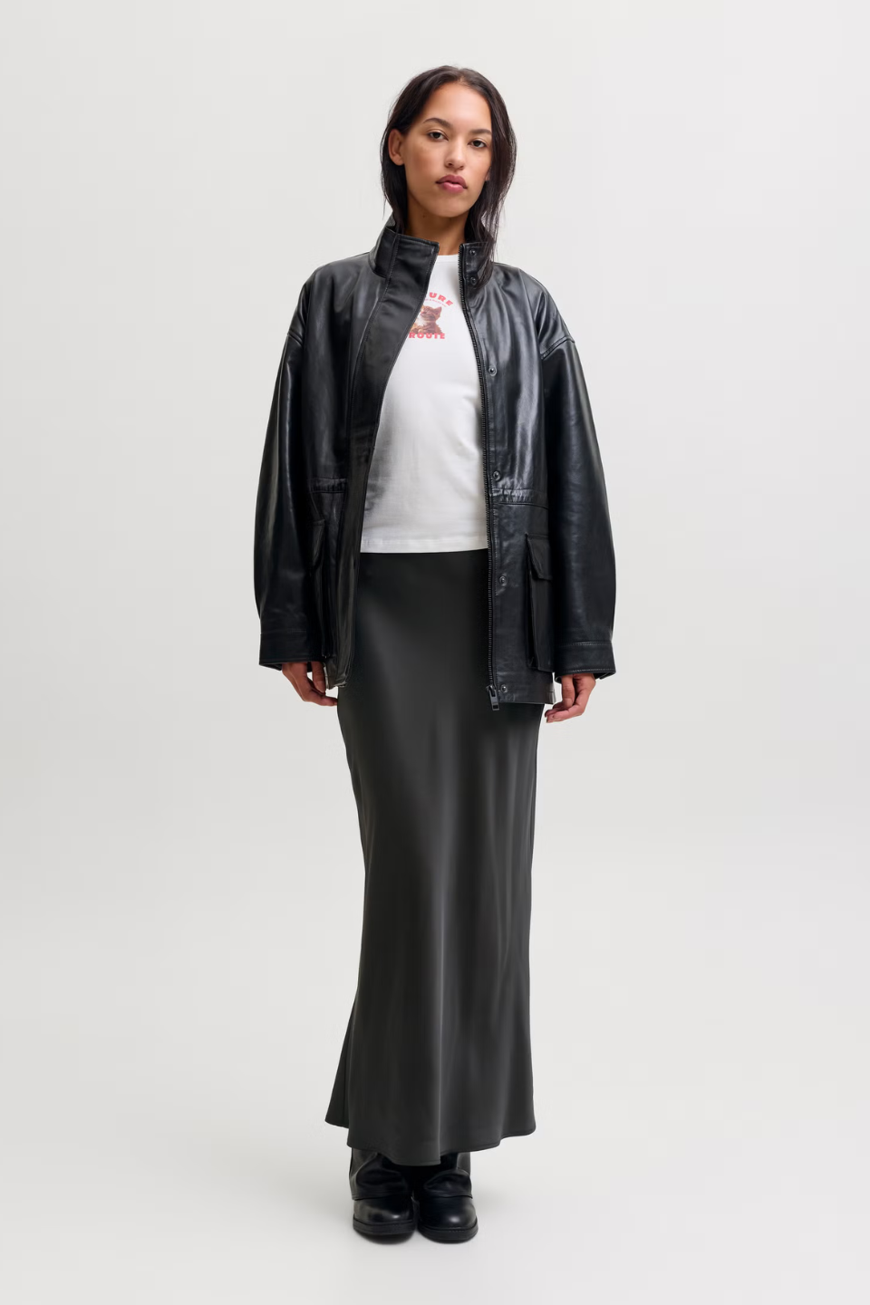 JJXX Tine Satin Skirt