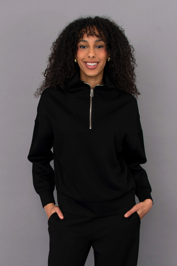 RD Style Seanni Soft Knit Half Zip Pullover