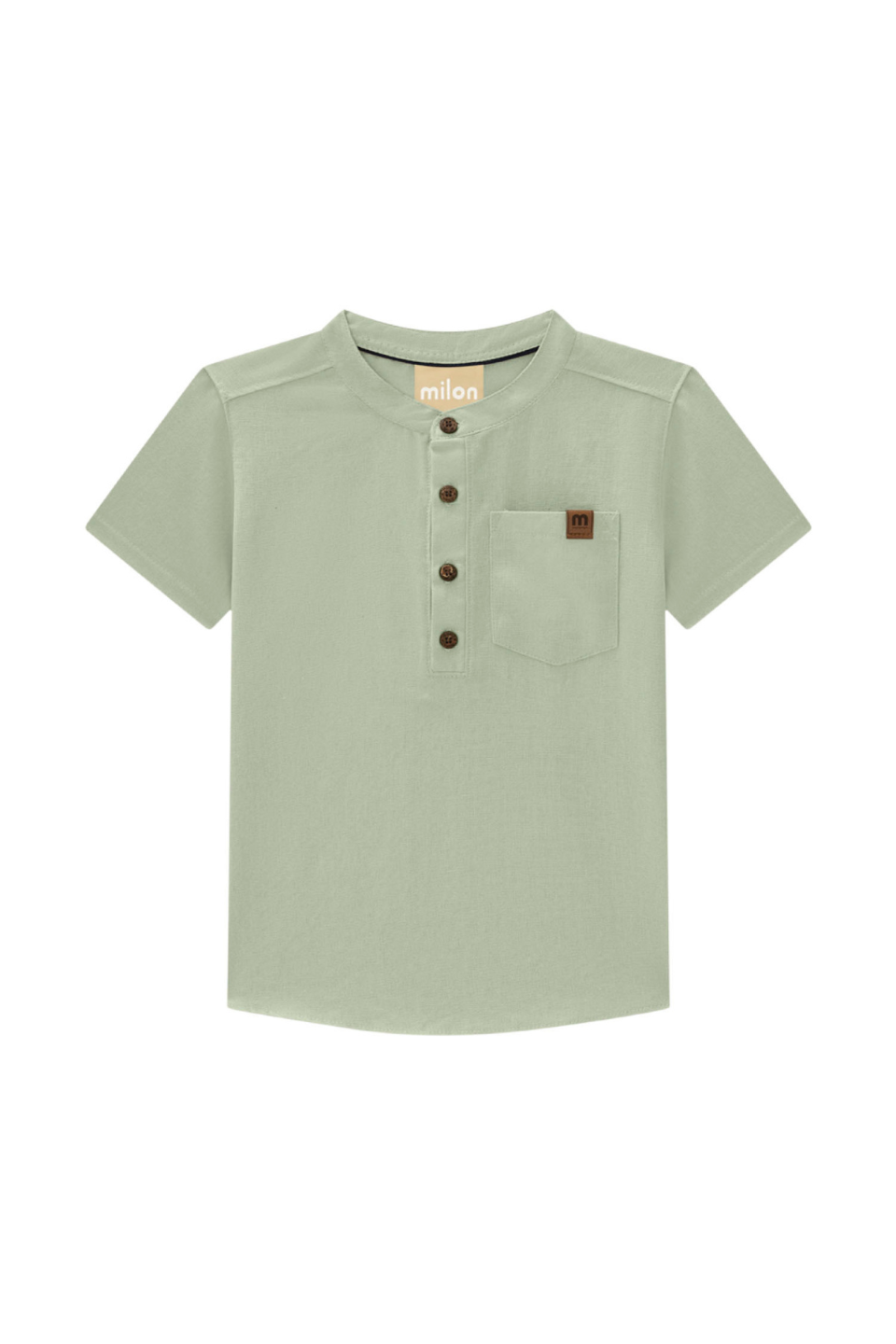 Milon Boy's Sage Henley Tee MILON