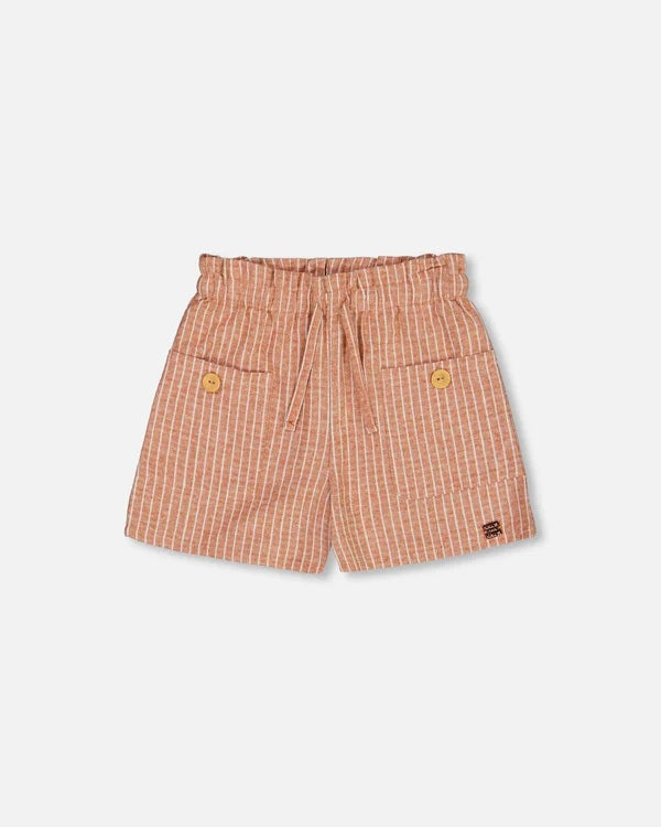 Linen Short With Pockets