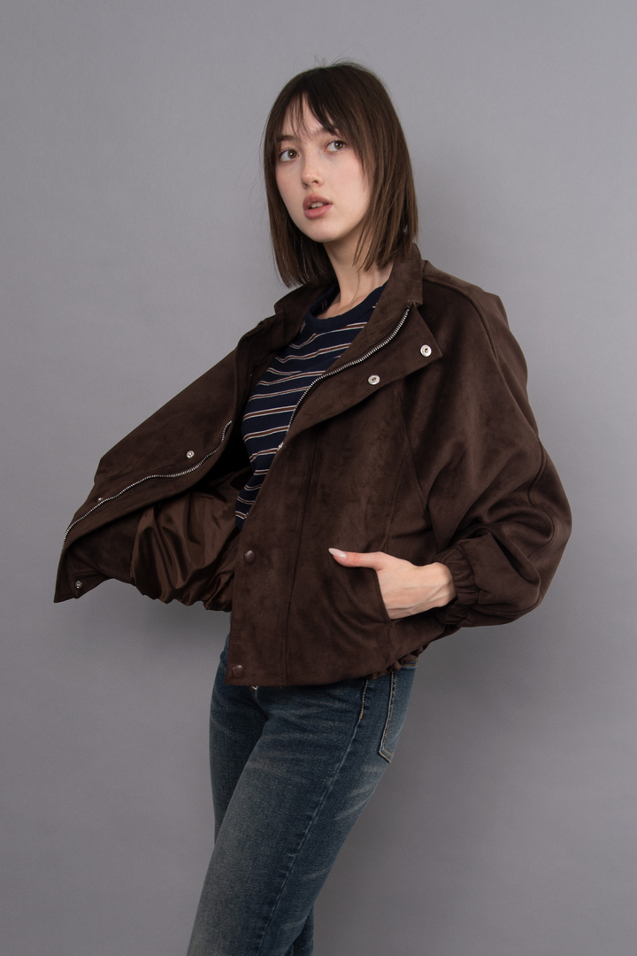 RD Style Mia Faux Suede Jacket
