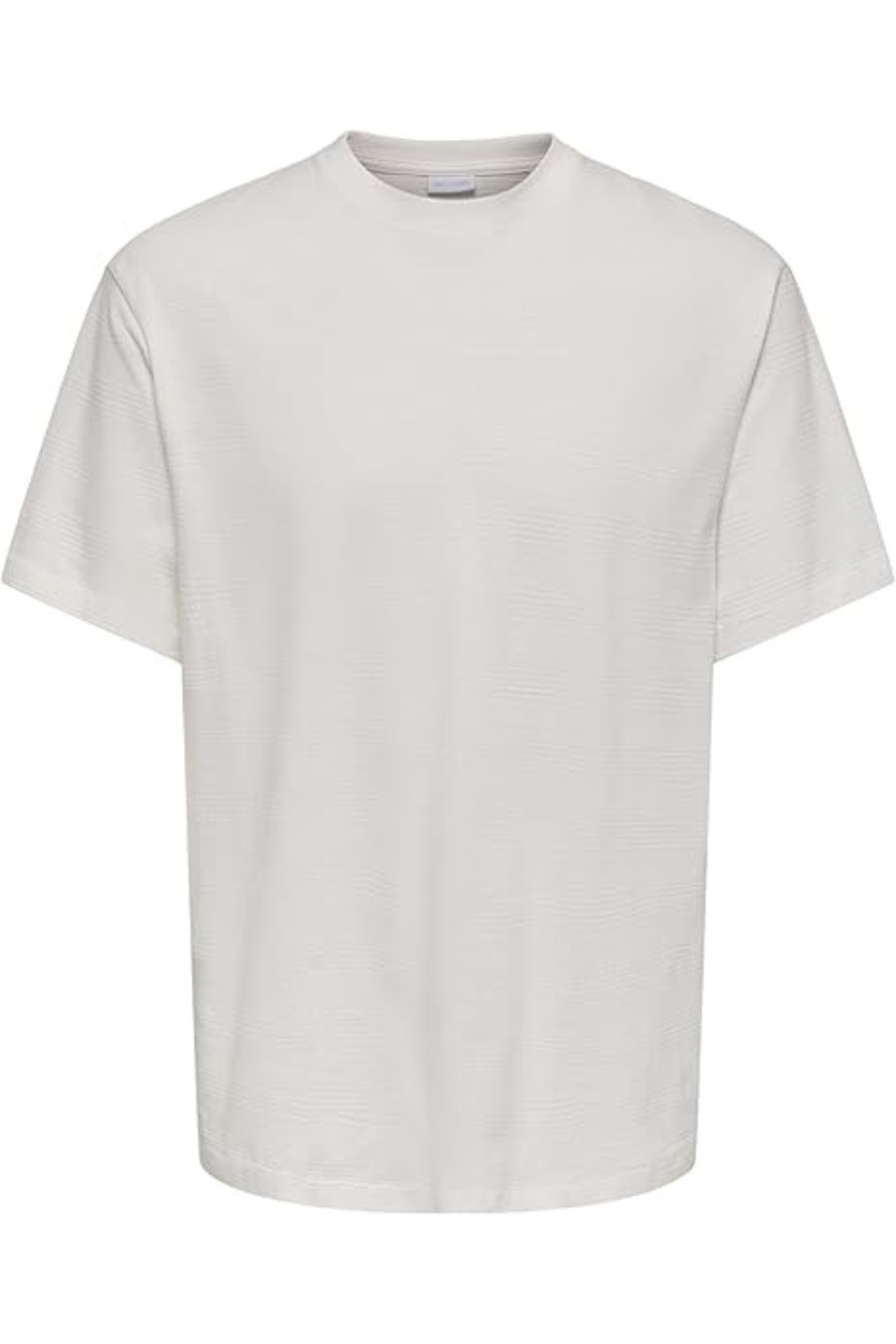 Only &amp; Sons Men’s T-Shirt in Cloud Dancer - Hot Peppers Clothing