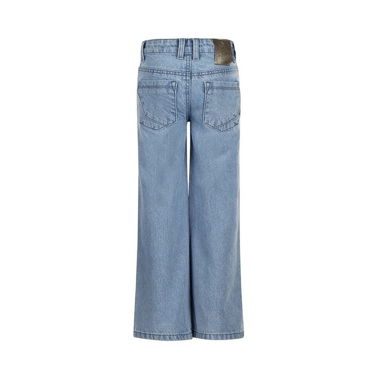 Wide Leg Jeans in Blue
