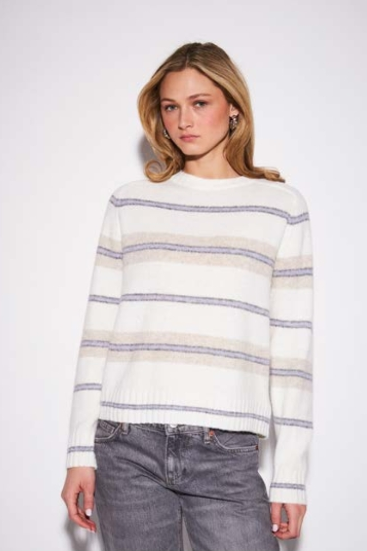 John + Jenn Skyler Striped Sweater