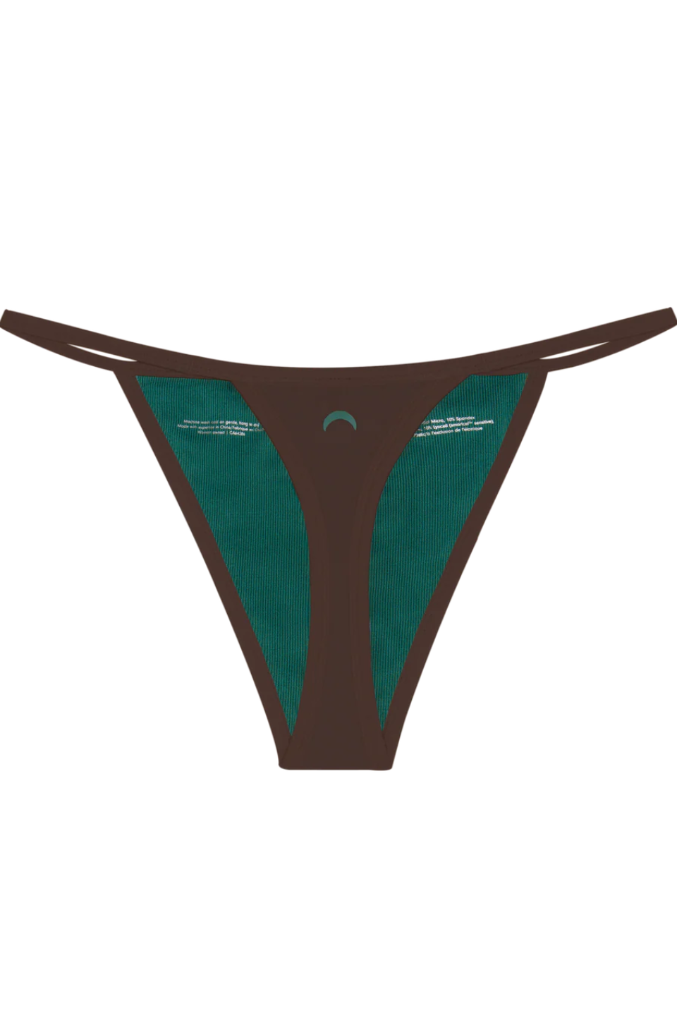 String Thong in Brown | Mineral Undies