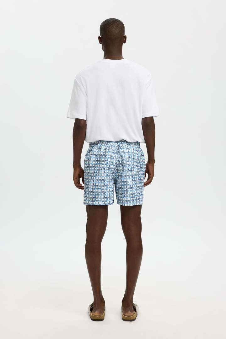 PRINTED SWIM SHORTS - Hot Peppers Clothing