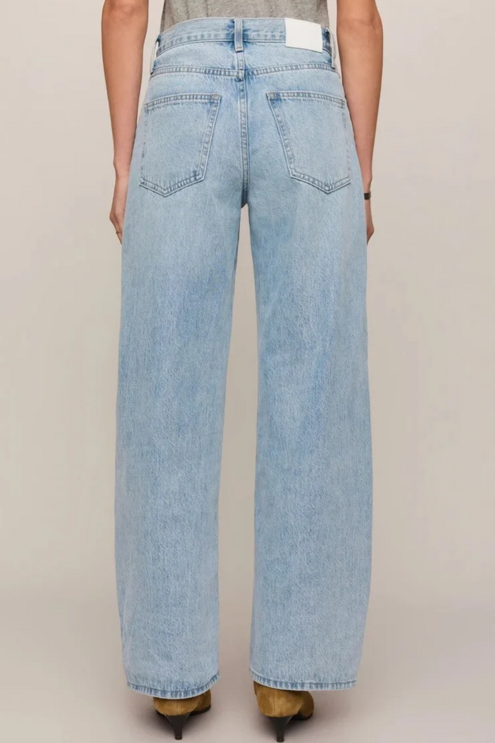 Z Supply The Show Off High-Rise Bowed Denim
