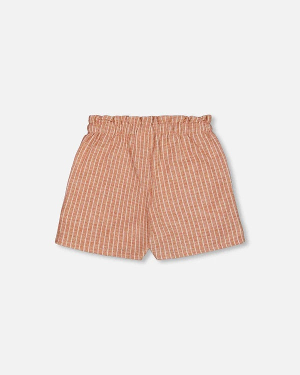 Linen Short With Pockets