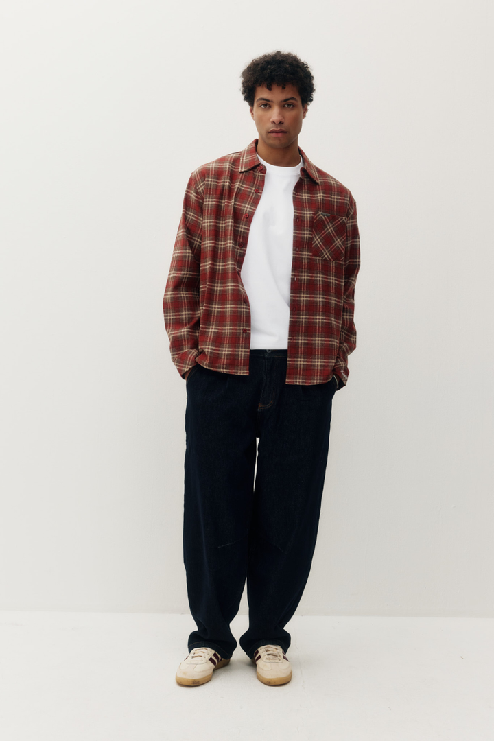 Kuwalla Men’s Flannel Plaid Shirt